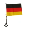 Outdoor bicycle flagpole white flag, blank handlebar small flag, cycling team cool flag, LOGO customization Item Picture